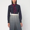 Valentino Silk Shirt With Paisley Print