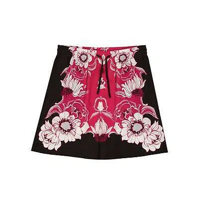 Pre-owned Valentino Silk Shorts In Pink