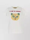 Valentino Silk T-shirt With Short Sleeves And Graphic Print