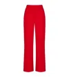 Valentino Cady Couture Trousers Woman Red 36 In Multi