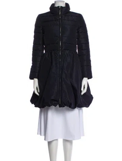 Pre-owned Valentino Silk Utility Jacket In Black