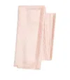 Valentino Garavani Toute La V Wool And Silk Shawl Woman Rose Mist Uni In Pink