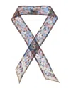 Valentino Silk-blend Scarf In Multi