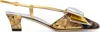 Valentino Jacquard Embroidered Bowow Pumps In R8v Jacquard Multi 1