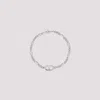 Valentino Silver Chain Link Bracelet