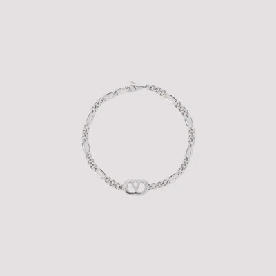 Valentino Garavani Silver Chain Link Bracelet