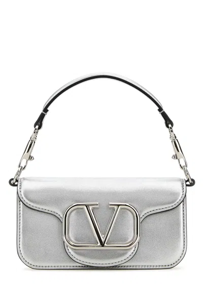 Valentino Garavani Handbags. In Silver