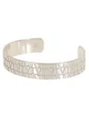 Valentino Cuff Toile Iconographe In Palladium