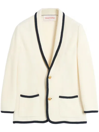 Valentino Men's Cotton And Wool Jacket In Beige