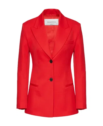 VALENTINO VALENTINO STRETCH TAILORED JACKET