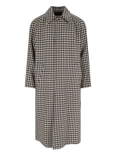 VALENTINO VALENTINO SINGLE-BREASTED COAT – BEIGE