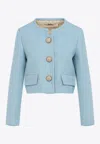 Valentino Tailored Blazer Featuring Button Detailing In Multi