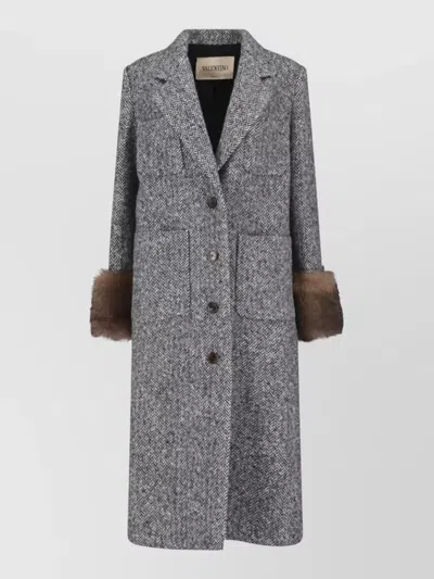Valentino Single-breasted Coat