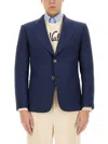 Valentino Slim Fit Wool Gabardine Jacket