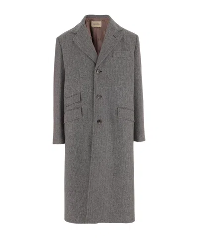 VALENTINO VALENTINO SINGLE-BREASTED LONG COAT