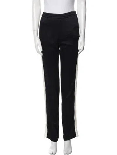 Pre-owned Valentino Skinny Leg Pants In Black