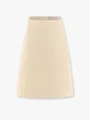 Valentino Virgin Wool Blazer With Silk Lining In Beige