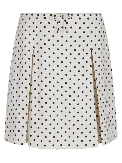 Valentino Skirt Pattern Supergran Pois Medio Plusdepois In E Betulla Nero