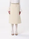 Valentino Virgin Wool Blazer With Silk Lining In Beige
