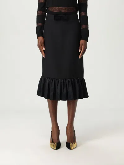 VALENTINO SKIRT VALENTINO WOMAN COLOR BLACK,G95269002