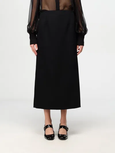 Valentino Skirt  Woman Color Black In Schwarz