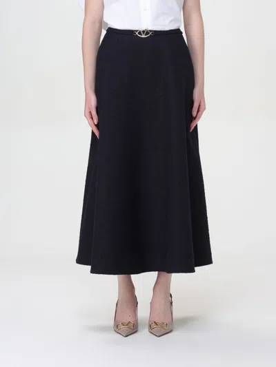 Valentino Skirt  Woman Color Navy
