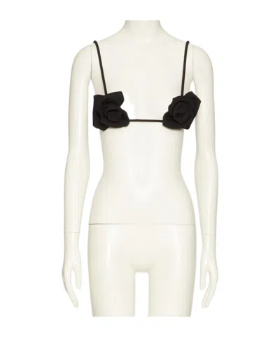 Valentino Sleeveless Bra In Black