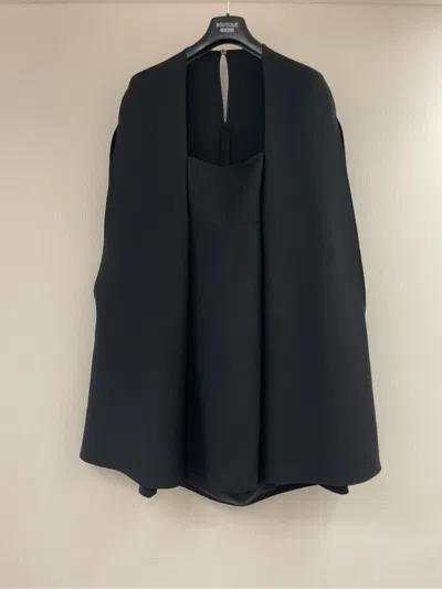 Valentino Sleeveless Dress In Black
