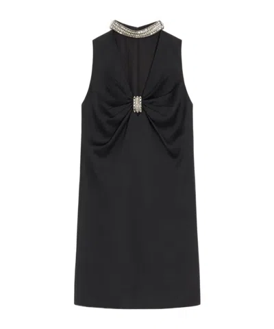 Valentino Sleeveless Dress In Black