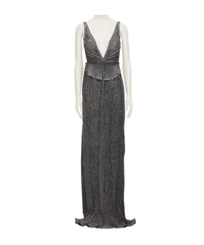 Valentino Sleeveless Dress In Gray