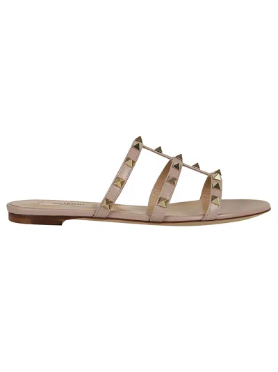 Valentino Garavani Slide Rockstud T. 05 In Powder