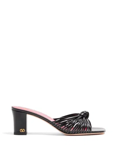 Valentino Garavani Slides Sandals 60 Mm In Black