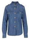 Valentino Casual Shirt With Chest Pockets And Epaulettes