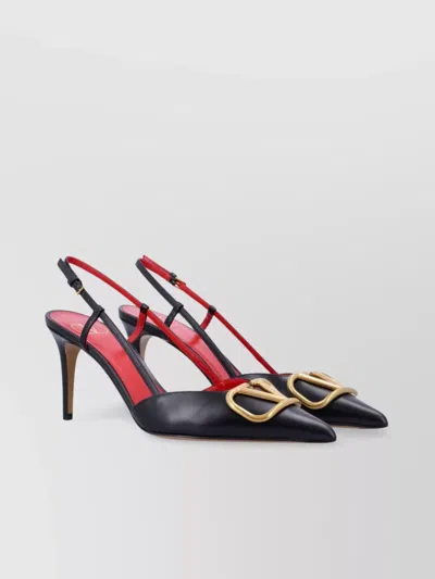 VALENTINO GARAVANI SLING BACK PUMPS VLOGO SIGNATURE