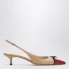 Valentino Bepointy Slingback High Heel Sandals