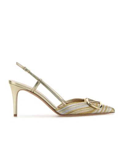 Valentino Garavani Multicolor Nappa Leather Vlogo Signature Pumps