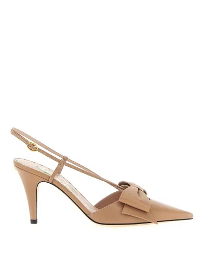 Valentino Garavani Slingback In Brown