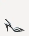 Valentino Garavani Slingback Pumps In Black