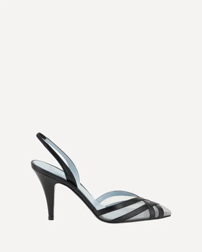 Valentino Garavani Slingback Pumps In Black