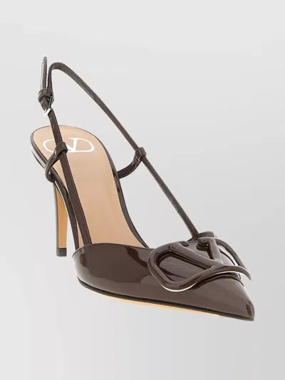 Valentino Garavani Slingback Pumps With Signature Vlogo Design In Multi