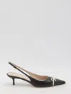 VALENTINO GARAVANI SLINGBACK PUMPS WITH VLOGO SIGNATURE