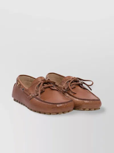 Valentino Garavani Slip-on Loafers Moc Toe