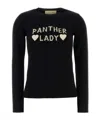 Valentino Long-sleeved Sweater In Black