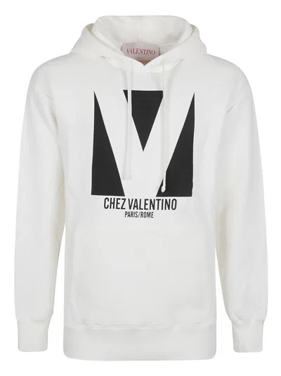 VALENTINO VALENTINO SLOUCHY COTTON HOODIE