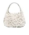 Valentino Small 03 Rose Edition Hobo Bag In White