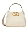 Valentino Alltime Small Handbag Made Of Grained Calf Leather In Nude