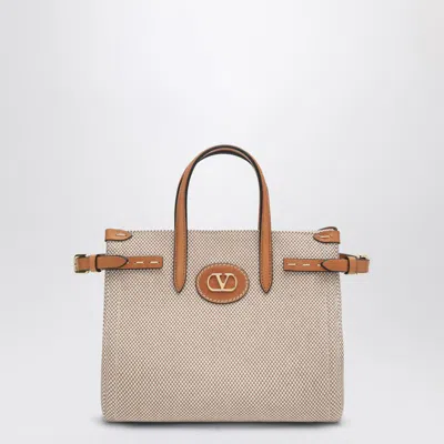 VALENTINO GARAVANI VALENTINO GARAVANI SMALL ANTIBES CANVAS TOTE BAG
