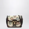 Valentino Garavani  Small Bag 9to5 In Jacquard Fabric Papier Floral In Multi
