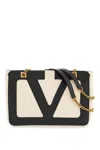 Valentino Garavani Small Bicolor Tote With Mixed Handles Women In White