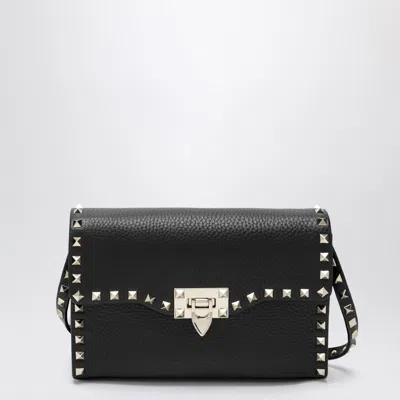 Valentino Garavani Small Black Rockstud Crossbody Bag